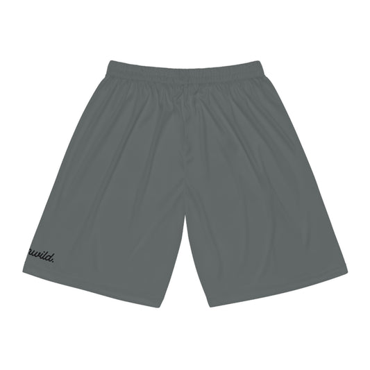 Basketball Shorts —Athletic Performance Shorts - Grey