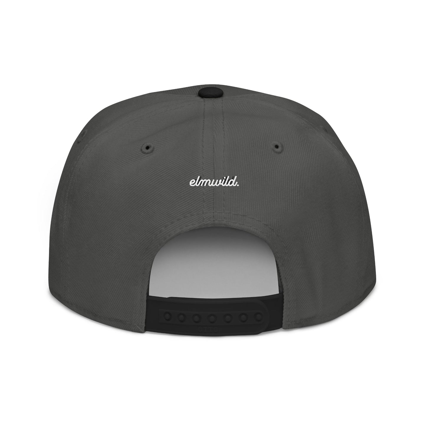 Embroidered Snapback Cap