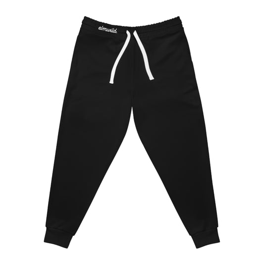Athletic Joggers — Black Performance Sweatpants