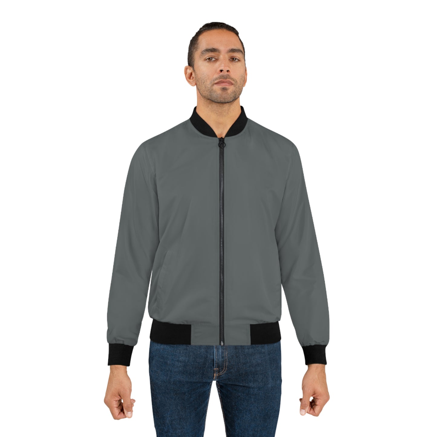 Bomber Jacket- Dark Grey