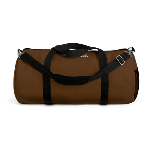Classic Brown Duffel Bag – Durable Travel & Gym Carryall