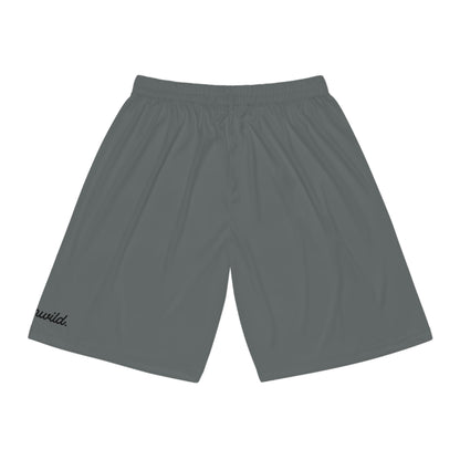 Basketball Shorts —Athletic Performance Shorts - Grey