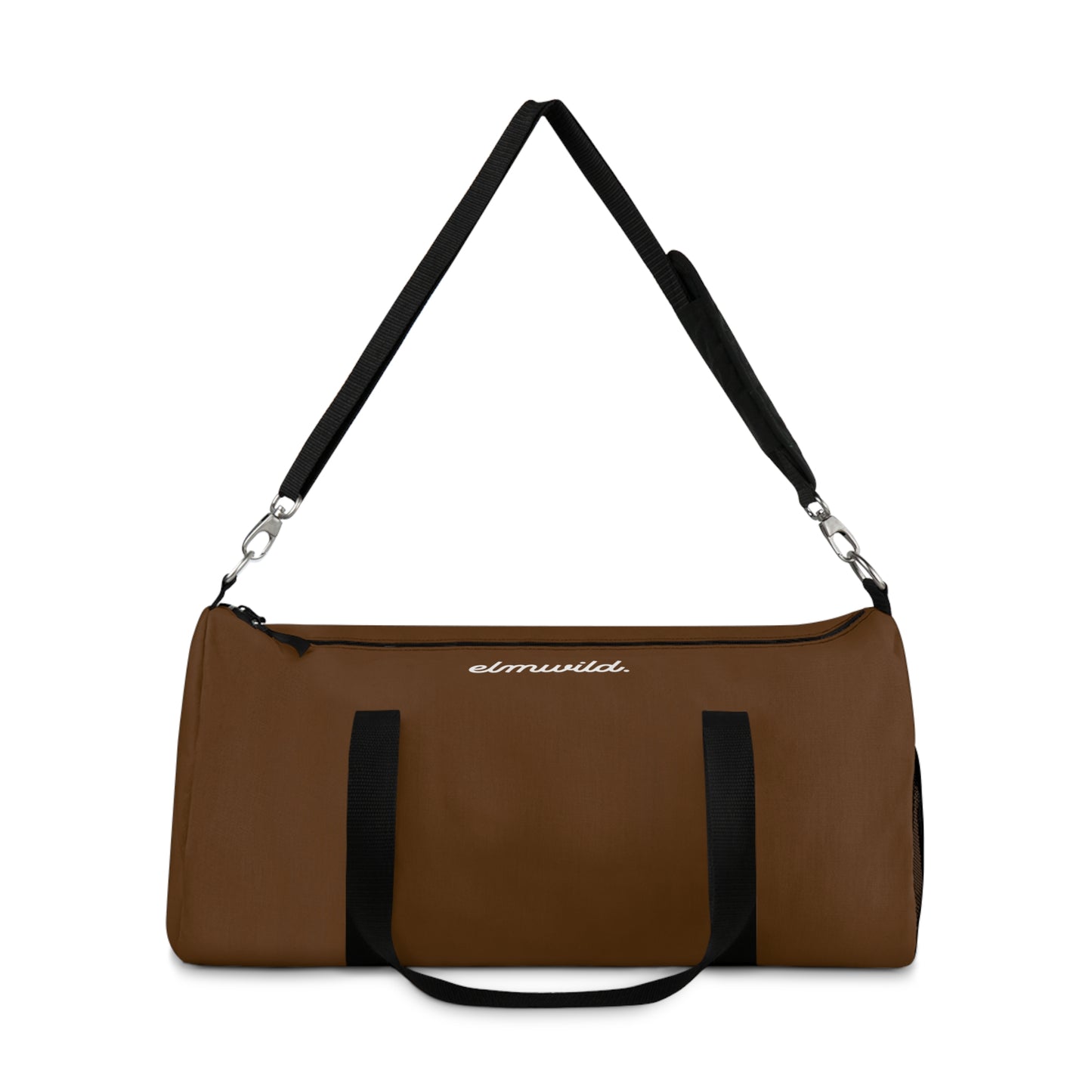 Classic Brown Duffel Bag – Durable Travel & Gym Carryall