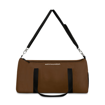 Classic Brown Duffel Bag – Durable Travel & Gym Carryall
