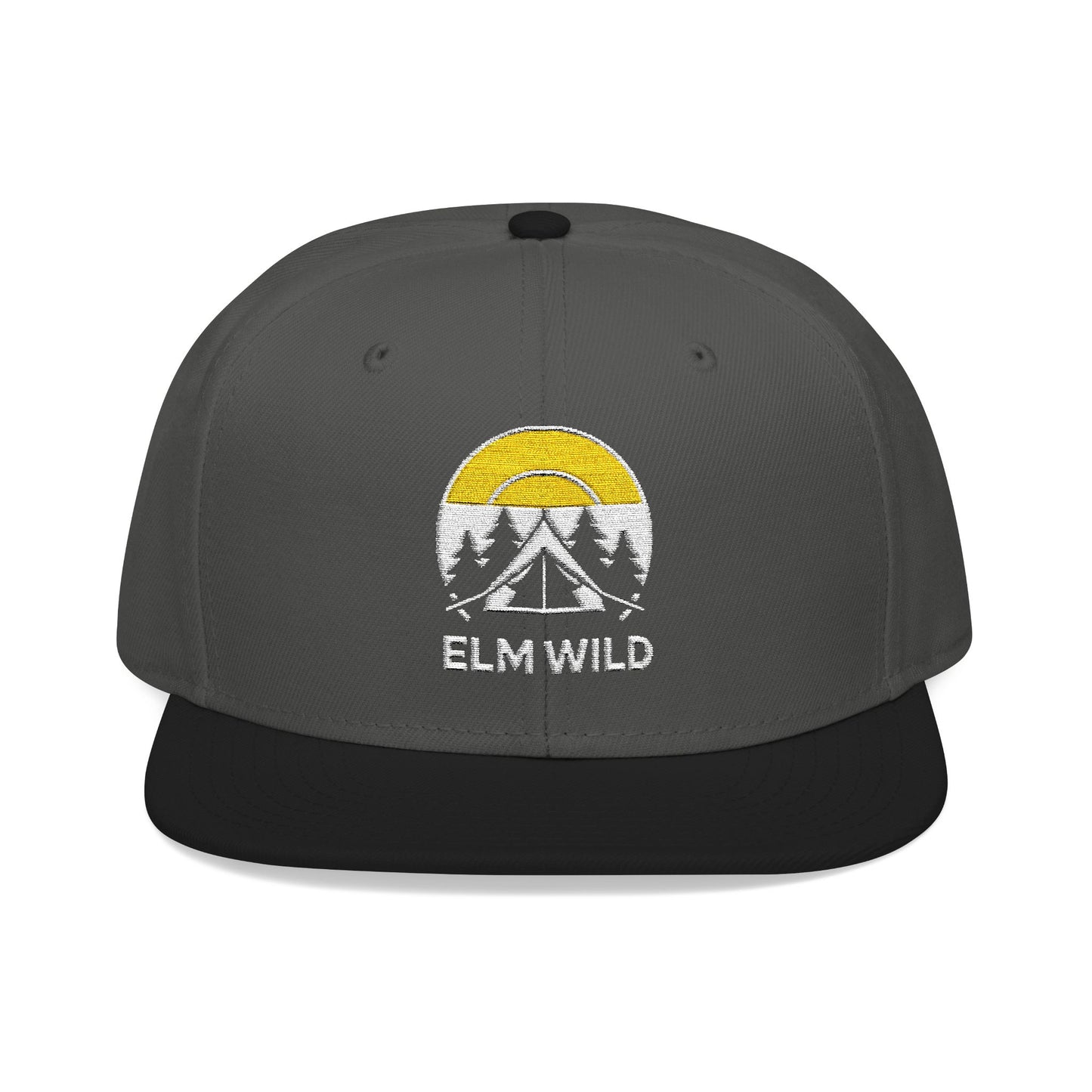 Embroidered Snapback Cap