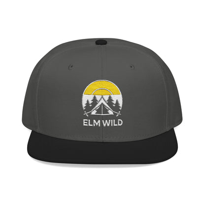 Embroidered Snapback Cap