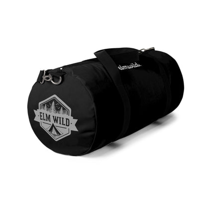 Classic Black Duffel Bag – Durable Travel & Gym Carryall