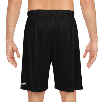 Basketball Shorts — Athletic Performance Shorts - Black