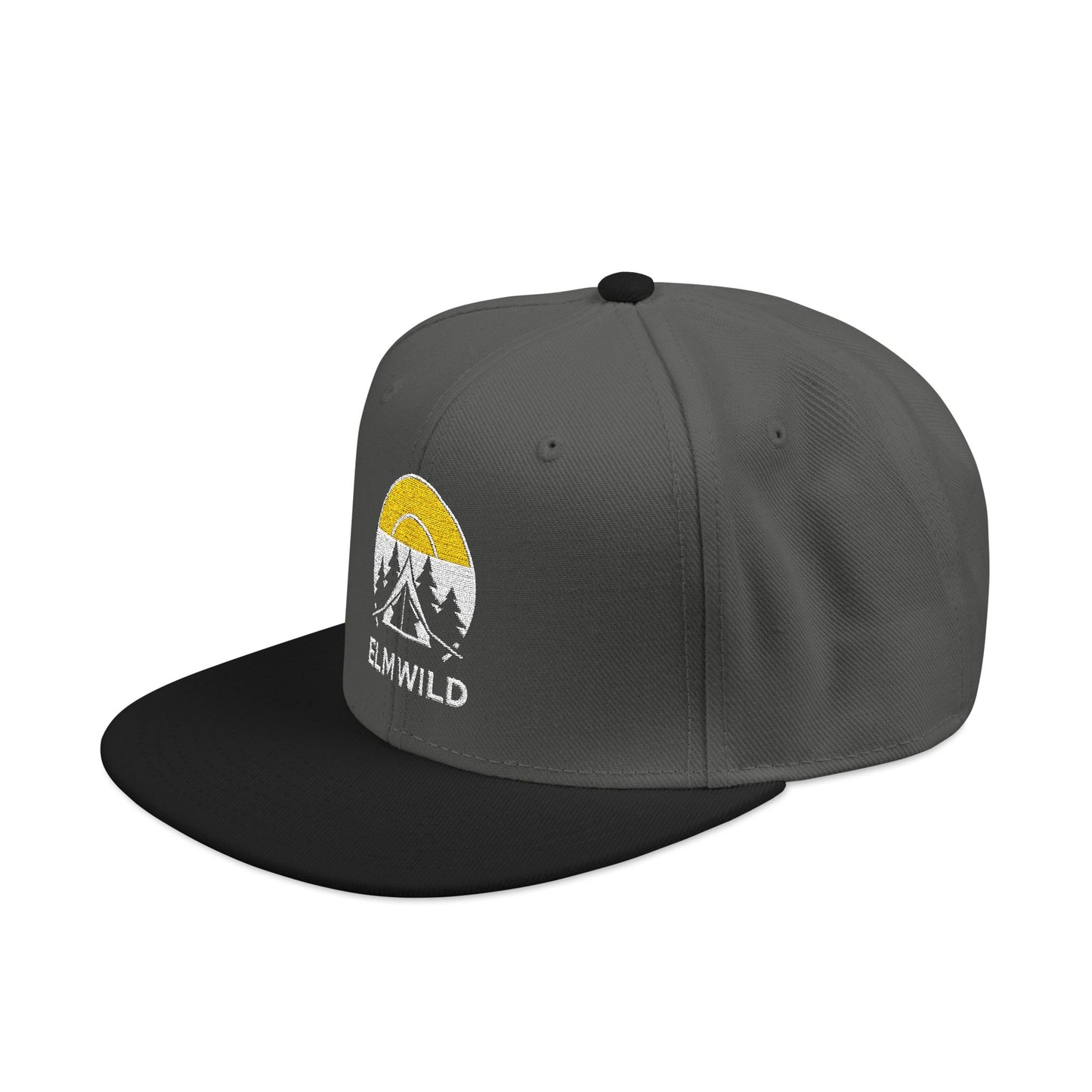 Embroidered Snapback Cap