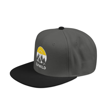 Embroidered Snapback Cap