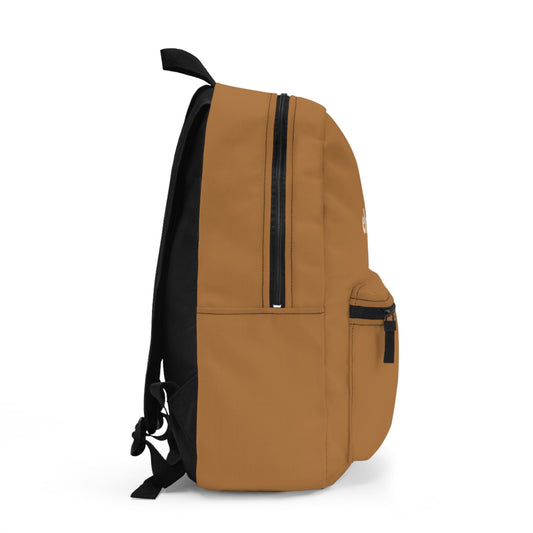 Backpack — Elmwild Minimal Logo Casual Daypack (Dune)