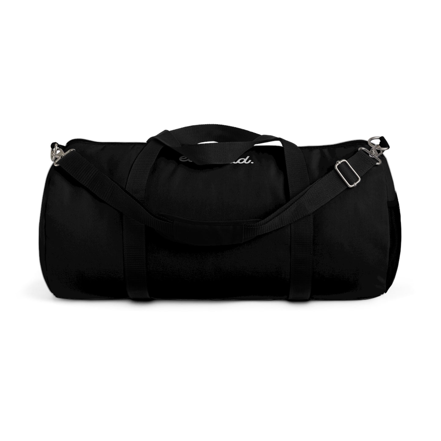 Classic Black Duffel Bag – Durable Travel & Gym Carryall