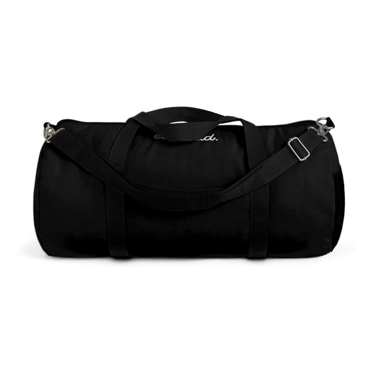 Classic Black Duffel Bag – Durable Travel & Gym Carryall
