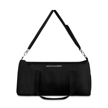 Classic Black Duffel Bag – Durable Travel & Gym Carryall