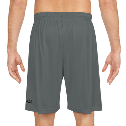 Basketball Shorts —Athletic Performance Shorts - Grey