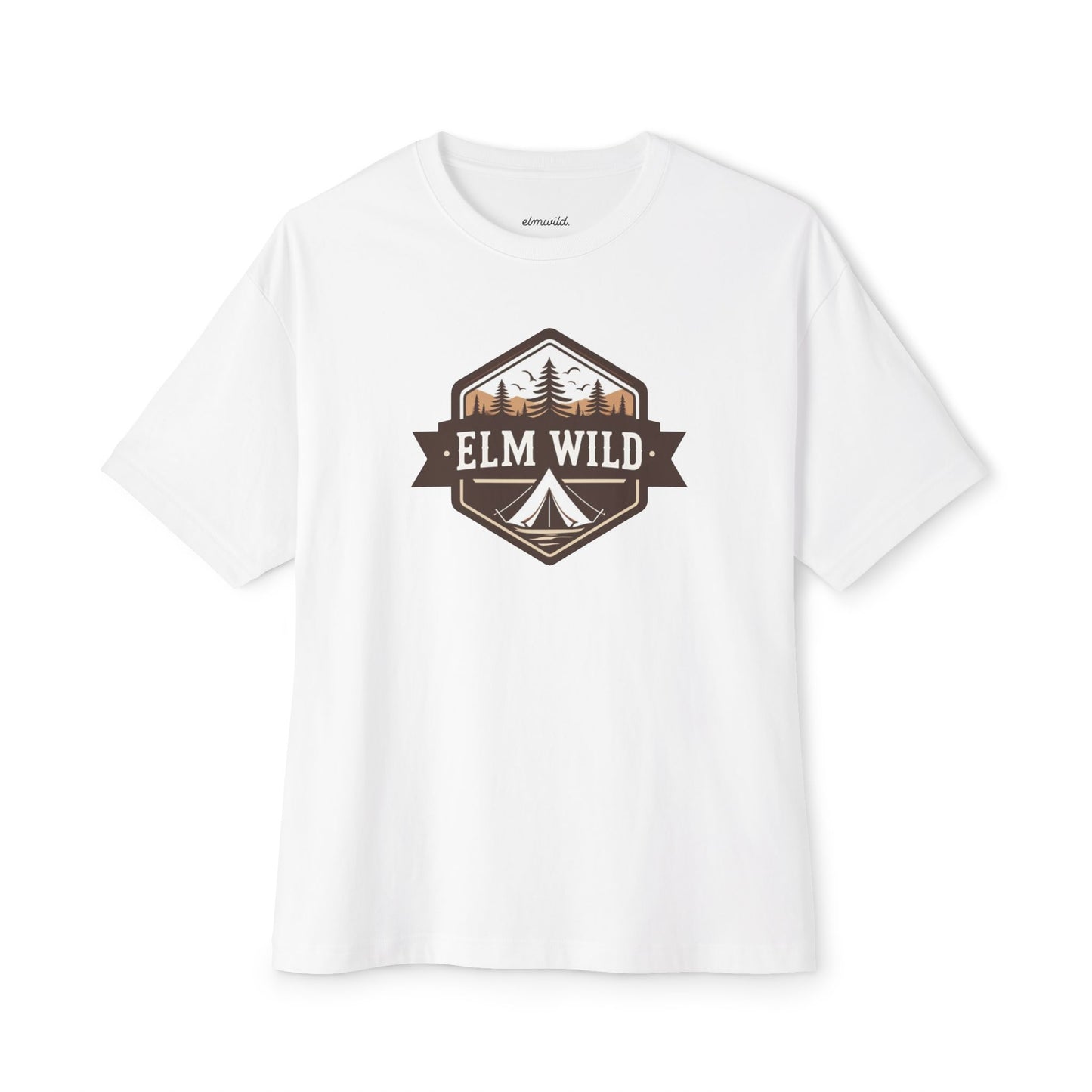 Elm Wild Oversized Tee, Casual Summer Shirt, Adventure Clothing, Outdoor T-Shirt