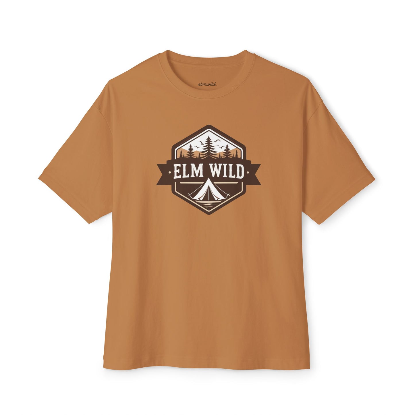 Elm Wild Oversized Tee, Casual Summer Shirt, Adventure Clothing, Outdoor T-Shirt