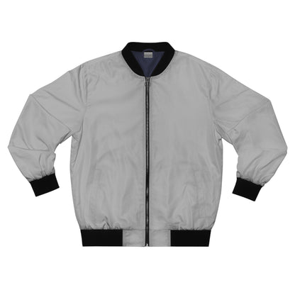 Bomber Jacket- Light Grey