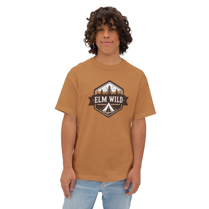 Elm Wild Oversized Tee, Casual Summer Shirt, Adventure Clothing, Outdoor T-Shirt