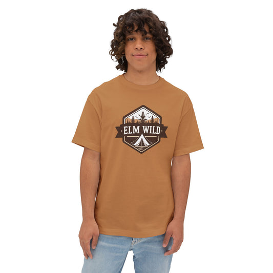Elm Wild Oversized Tee, Casual Summer Shirt, Adventure Clothing, Outdoor T-Shirt