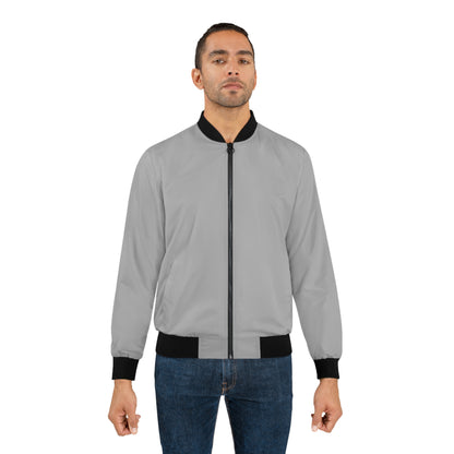 Bomber Jacket- Light Grey