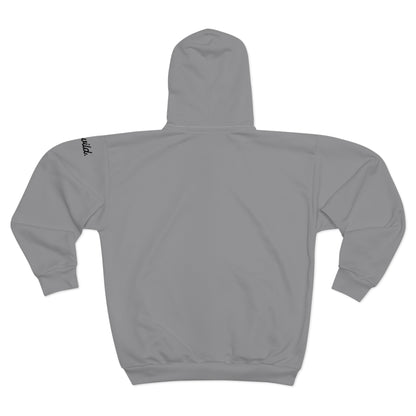 Light Grey Zip Hoodie — Zip-Up Hoodie