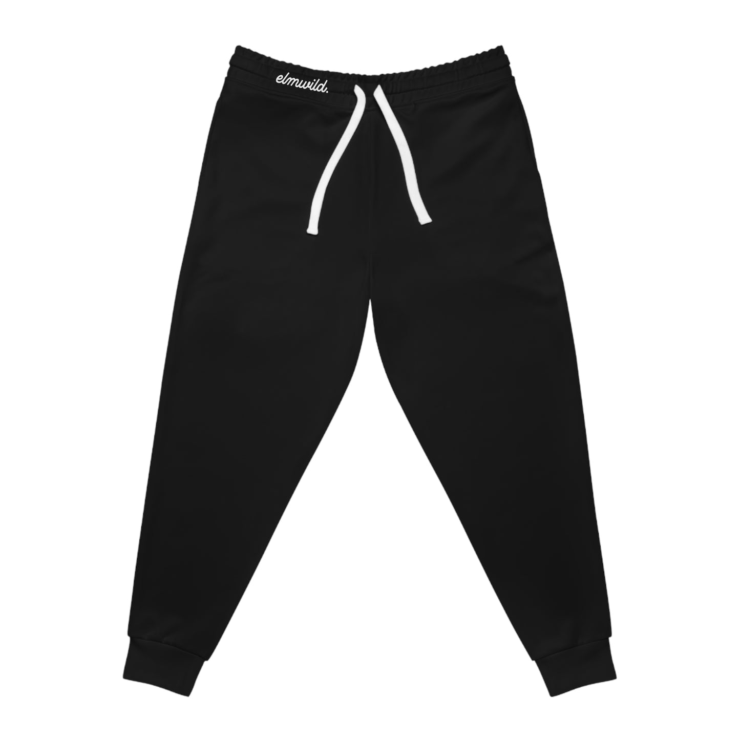 Athletic Joggers — Black Performance Sweatpants