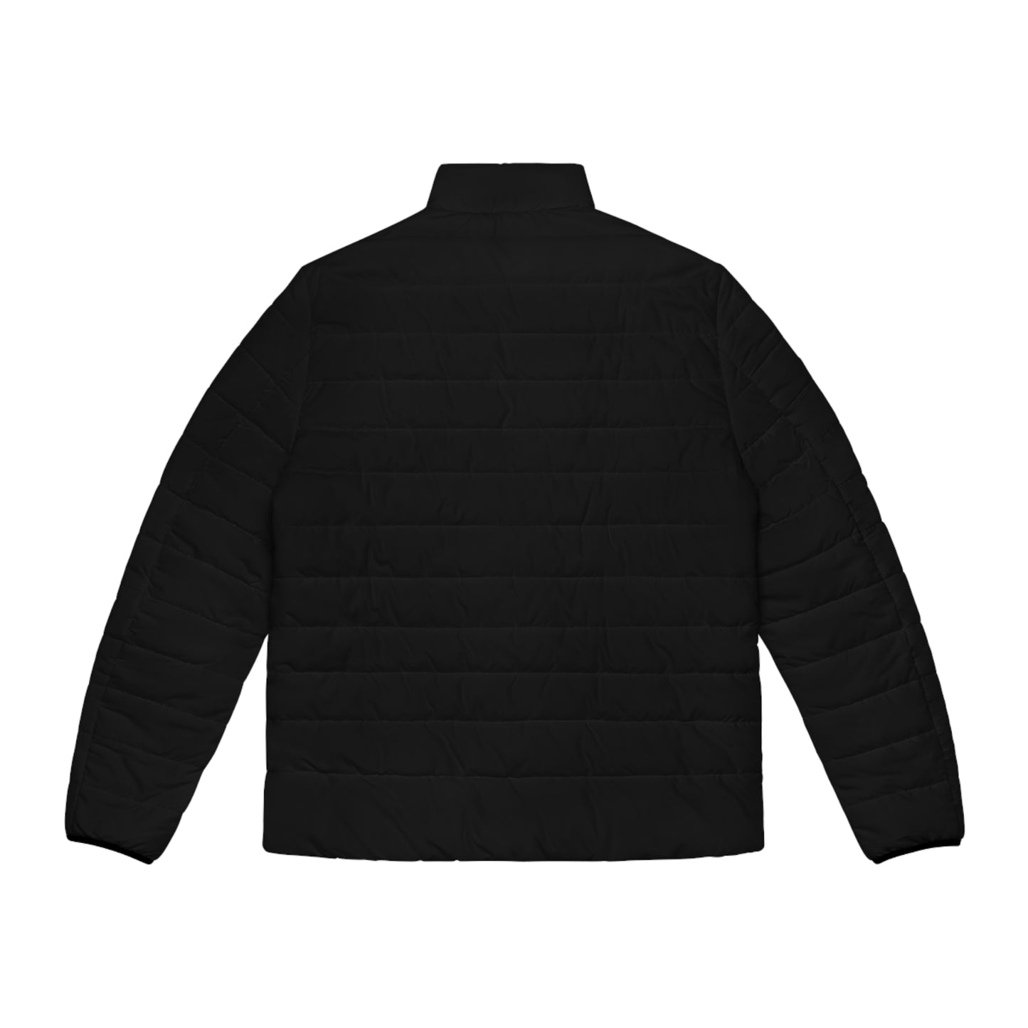 Men's Black Puffer Jacket — Lightweight Insulated Outerwear