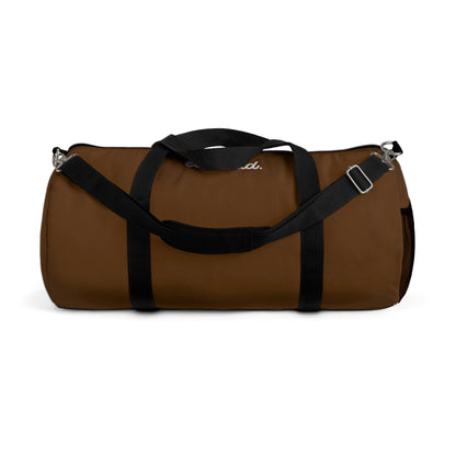Classic Brown Duffel Bag – Durable Travel & Gym Carryall
