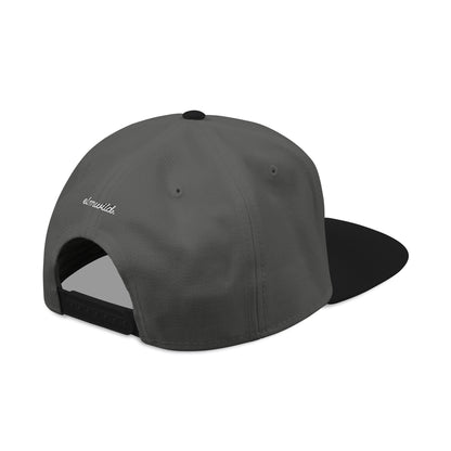 Embroidered Snapback Cap
