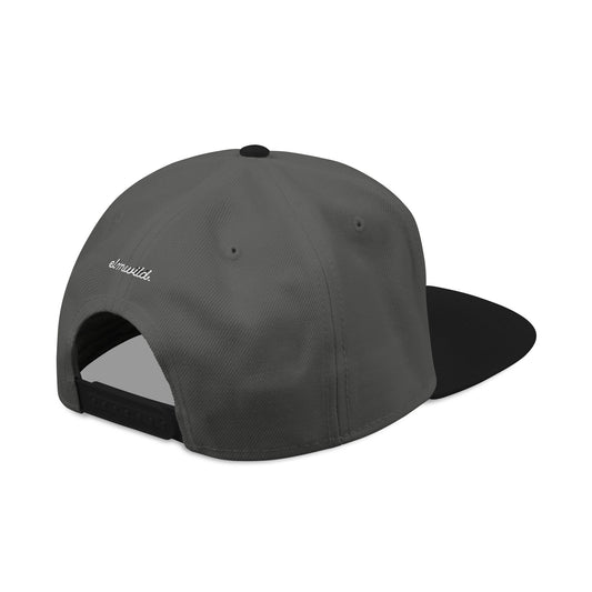 Embroidered Snapback Cap