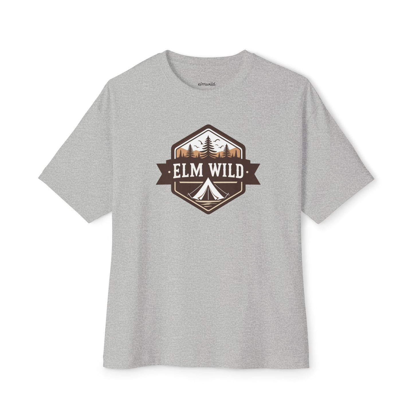 Elm Wild Oversized Tee, Casual Summer Shirt, Adventure Clothing, Outdoor T-Shirt