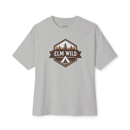 Elm Wild Oversized Tee, Casual Summer Shirt, Adventure Clothing, Outdoor T-Shirt