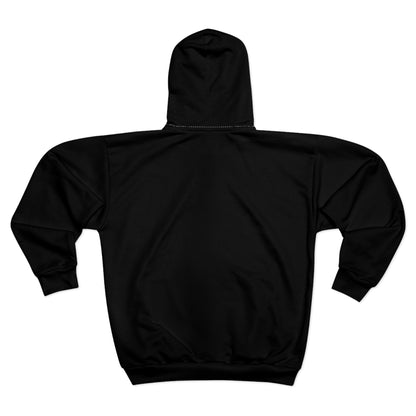 Black Zip Hoodie — Zip-Up Hoodie